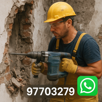 معلم تكسير - معلم تكسير بالكويت - مقاول تكسير 97703279 - مقاول تكسير بالكويت - تكسير خرسانه - تكسير ارضيات - تكسير حوائط - مقاول هدم - مقاول تكسير